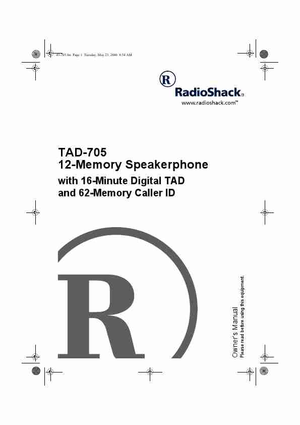 Radio Shack Conference Phone TAD-705-page_pdf